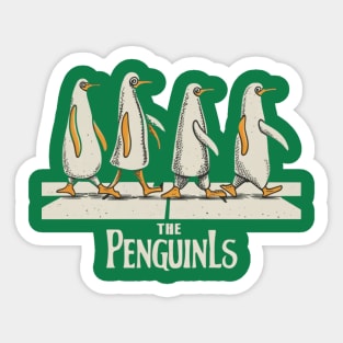 The penguin-Ls - Abbey Road Sticker